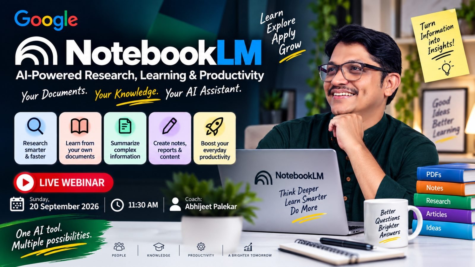 Gemini Notebook LM - Basic to Advance